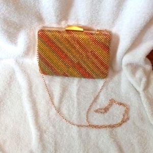 Rhinestone clutch